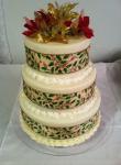 3 Tier Holiday Cake