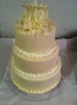 Ivory Wedding Cake