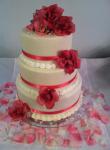 Rose Wedding Cake