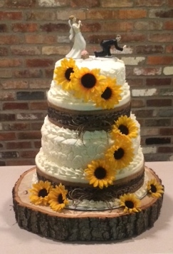 SunFlower Wedding Cake