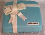 Tiffany Shower Cake