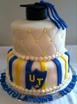 UT Grad Cake
