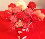 VD chocolate sucker bouquet